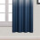 Cortinas Ombré Bloqueadoras de Luz Cinza-Branco Azul-Marinho 52x63 polegadas 2 3