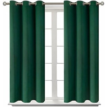 Cortinas opacas para dormitorio - Cortinas térmicas con ojales para oscurecer la habitación, ideales para sala de estar, juego de 2 paneles (38 x