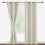 Cuirtíní Dorcha le Ceangail 42x63 orlach Tacar de 2 1