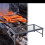 Grille de camping portable en acier avec pieds 3