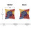 Conjunto de 2 capas de almofada de linho 45x45 cm 2