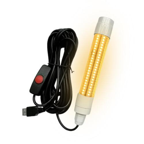 Υποβρύχιο φως ψαρέματος 5V LED νυχτερινό φως ψαρέματος Φως έλξης ψαρέματος ζεστό 1