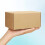 Caixas de envio de papelão ondulado marrom, tamanho pequeno (6x4x3 polegadas), pacote com 25 unidades. 3