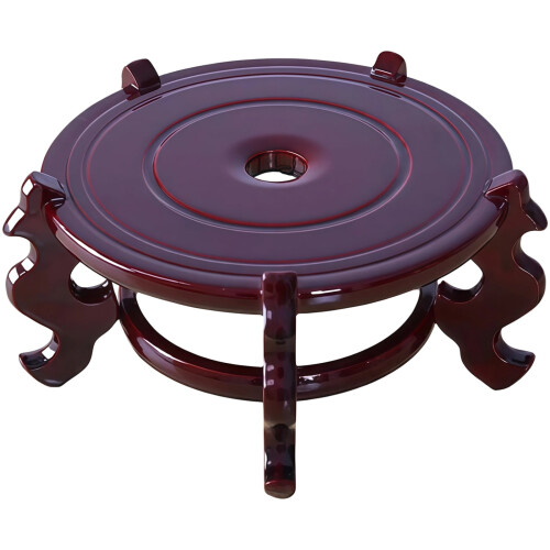 Tömörfa kerek állvány – 14 cm