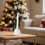 Velvet Christmas Bows Candle Holder 2 Pcs 6