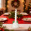 Velvet Christmas Bows Candle Holder 2 Pcs 4