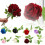 Rosa vermelha hiper-realista de 40 cm (16 polegadas) – Haste única 4