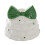 Velvet Christmas Bows Candle Holder 2 Pcs 3