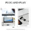 Micro USB-datahub voor tablets en telefoons, multifunctionele hub, oplaadstation en houder. 5