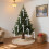 4 Pcs Glitter Twisted Candy Cane Ornaments with Bowknot & Strings for Christmas Tree – Silver 5