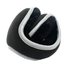 Folded Ear Warmers, Comfortable Men Premium Fleece Ear Cover, Winter Ear Muffs, Earmuffs for Cycling Outdoor Activities Skiing Skating