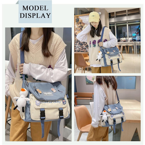 Χαριτωμένη τσάντα Messenger, τσάντες crossbody για γυναίκες, τσάντες Kawaii Messenger, πορτοφόλια 1