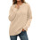 Pulls pour femmes automne-hiver, col rond, manches longues, pull décontracté 1