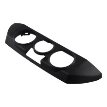 Car Black Front Dashboard AC Heater Control Panel Trim Cover Cap Fit for 9N 2002-2010 6Q0820075C 1QA