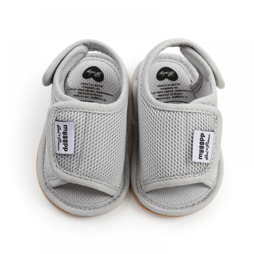Sandals Leanaí Buachaillí Cailíní Samhraidh le Snaidhm Bogha Cothrom, 0-18M