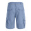 Short cargo homme décontracté, uni, multipoches, fermeture éclair à bouton, taille élastique, tailles M à 3XL 3