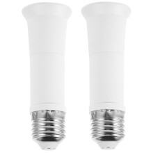 Tige d'extension pour douille TOYMYTOY, pour des pièces plus lumineuses, installation facile, 2 pièces