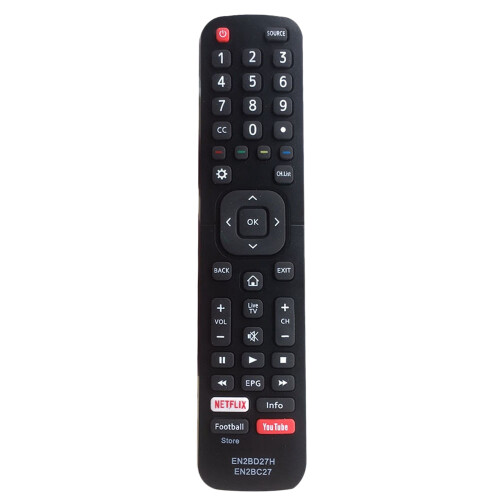 TV Remote Control, for  Intelligent TV Remote Control EN2BC27/EN2BD27H Replace Remote Controls
