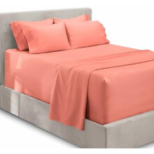 Spannbettlaken mit extra tiefen Taschen – Passend für Matratzen mit einer Höhe von 45–60 cm – 4-teiliges Spannbettlaken-Set (Einzelbett XL)