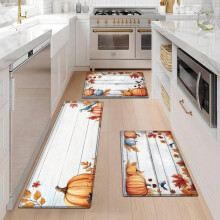 3 tapis en flanelle rose d'Halloween avec des fantômes et des pierres tombales