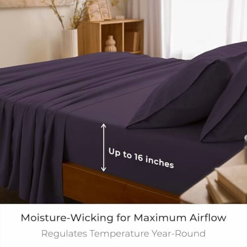 Σετ σεντόνια από μικροΐνες Queen Size 4 τεμαχίων 2