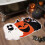 Eolstice Herfst Badmat – Pompoendesign, Antislip, 50x80cm 4
