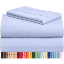 3-teiliges Bettwäscheset (Einzelbett XL), knitterfreie, kühlende Laken mit tiefen Taschen für Damen, Herren, Kinder und Jugendliche – 1
