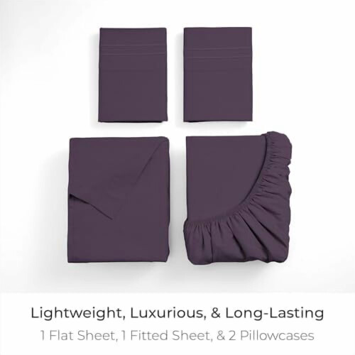 Σετ σεντόνια Queen - 4 τεμάχια Iconic Collection Bedding - Πολυτελή ξενοδοχεία, εξαιρετικά 2