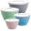 4-Piece Nesting Mixing Bowl Set with Lids, Dishwasher Safe, Compatible with Kitchen Use 1