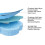 Ensemble de brosses de toilette jetables avec support mural et 30 recharges 5
