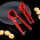 Multifunction Nutcracker with Non Slip Handle, Nutcracker Tool, Heavy Duty Pecan Walnut Plier Open, Chestnut Opener, for Walnut Nuts Chestnut (2pcs) 6