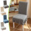 Housses de chaise extensibles avec jupe – Lavables et élastiques 1