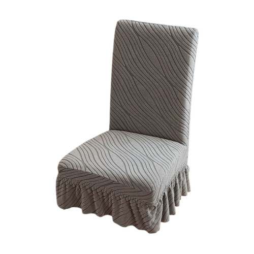 Housses de chaise extensibles avec jupe – Lavables et élastiques 1