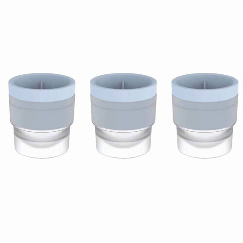 Forma de silicone para bolas de gelo de uísque – Bandeja esférica de 7,2 cm (2,83 polegadas)