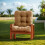 Coussin de chaise d'extérieur imperméable en polyester, coussin d'assise profonde 6