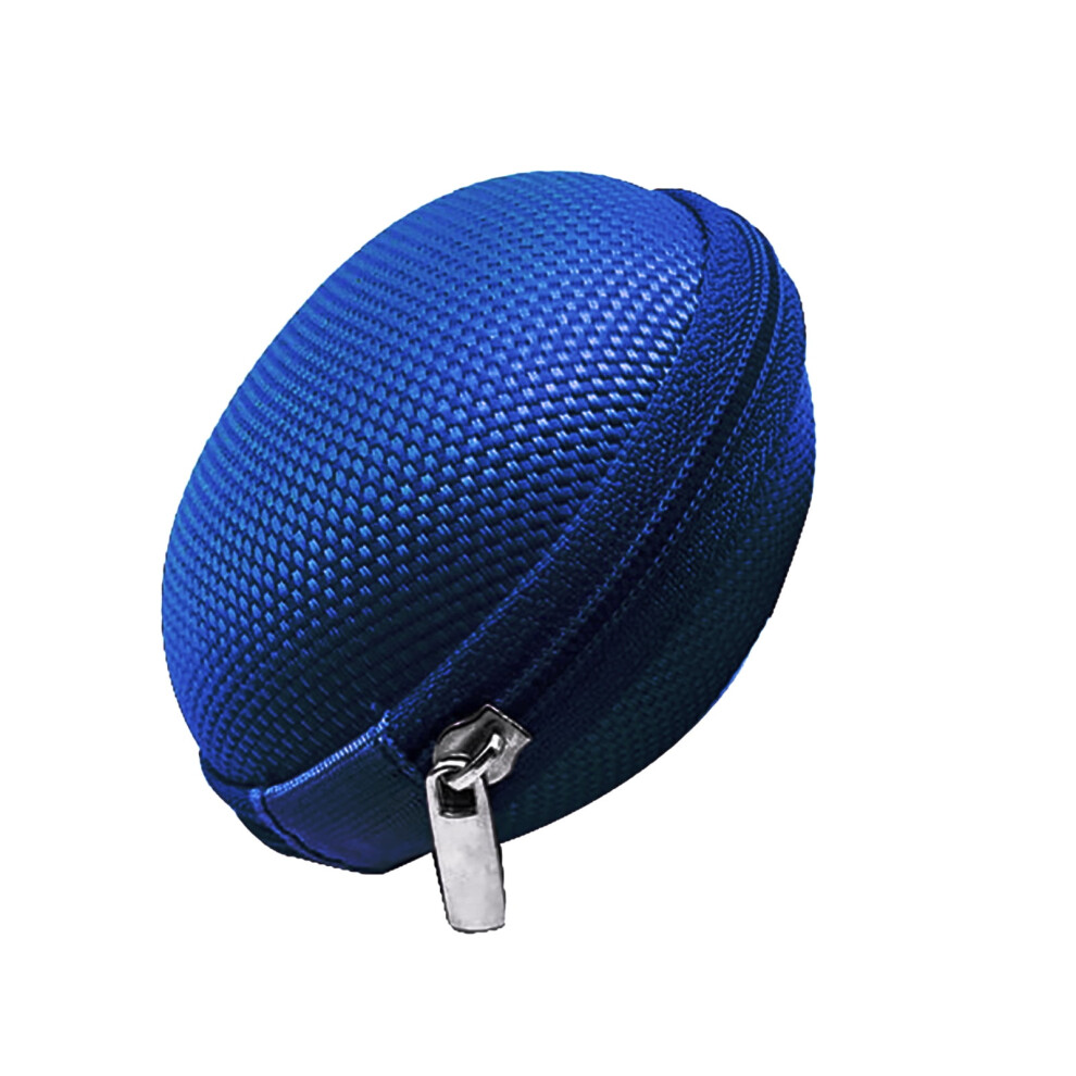 Mini Round Earphone Earbuds Usb Cable Storage Bag Carrying Case Organizer Pouch Durable Mini Earphone Storage Bag 9557311764806
