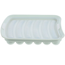 HEMOTON DIY Food grade Silicone Reusable Hot Dogs Mold Handmade Sausage Case with Lid for Baking Baby Food (Green)
