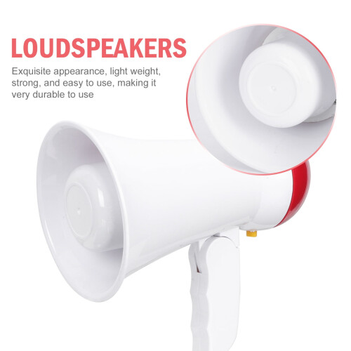 FRCOLOR Creative Megaphone Plastic Loudspeaker Unique Voice Amplifier for Speech 2