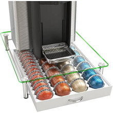 Suporte para gaveta Vertuo Pod – Vidro temperado, 30Grande / 60