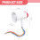 FRCOLOR Creative Megaphone Plastic Loudspeaker Unique Voice Amplifier for Speech 2
