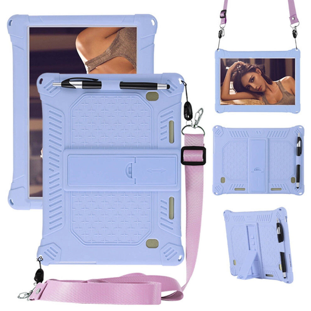 Acdanc Tablet Case For 10.1 Inch Android Tablets Purple 9178400650925