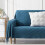 Κουβέρτα Royal Blue 50x90 ίντσες με υφή, μαλακή, πλεκτή διακοσμητική κουβέρτα για 1