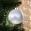 2PC 6" Glitter Extra Large Solid Oversized Huge Big Outdoor Plastic, Water Resistant Ball Ornament Hanging Tree Decorations Silver 4