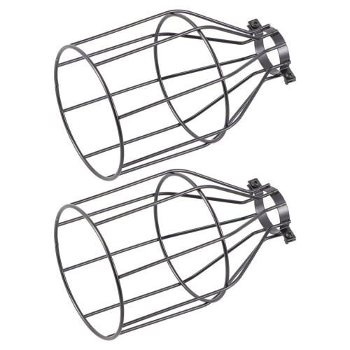 2 peças de proteção para lâmpada vintage, estilo clube.