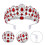 Rhinestone Brude Tiara Kam Krystal Krone til Kvinder 1