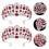 Rhinestone Brude Tiara Kam Krystal Krone til Kvinder 4