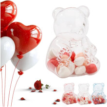 Gummy Bear Containers Clear Reusable 12 pcs