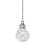Crystal ceiling fan pull chains 21 inch 2 pcs 2