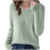 Damen-Strickpullover mit V-Ausschnitt, Langarm, Größen S–2XL 1