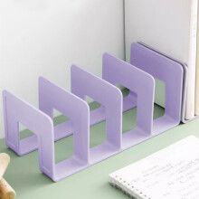 Ampio supporto da scrivania per libri, scaffale regolabile per studenti, contenitore per scrivania in casa o in ufficio e espositore con divisori per